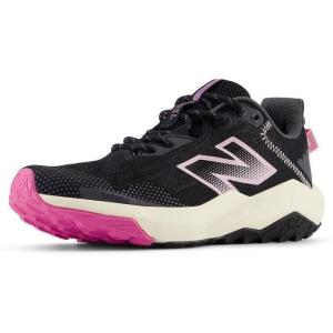 imageNew Balance UnisexChild Dynasoft Nitrel V6 Laceup Running ShoeBlackReal Pink