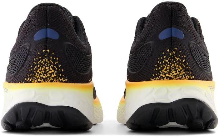 imageNew Balance Mens Fresh Foam 1080v6 Running ShoeBlackHot Marigold
