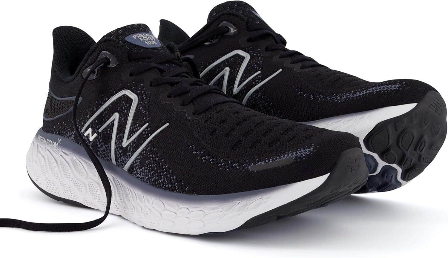 imageNew Balance Mens Fresh Foam 1080v6 Running ShoeBlackThunderWhite