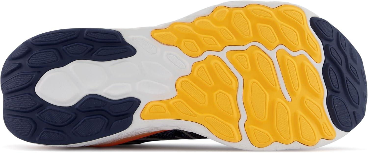 imageNew Balance Mens Fresh Foam 1080v6 Running ShoeEclipseVibrant OrangeSpring Tide