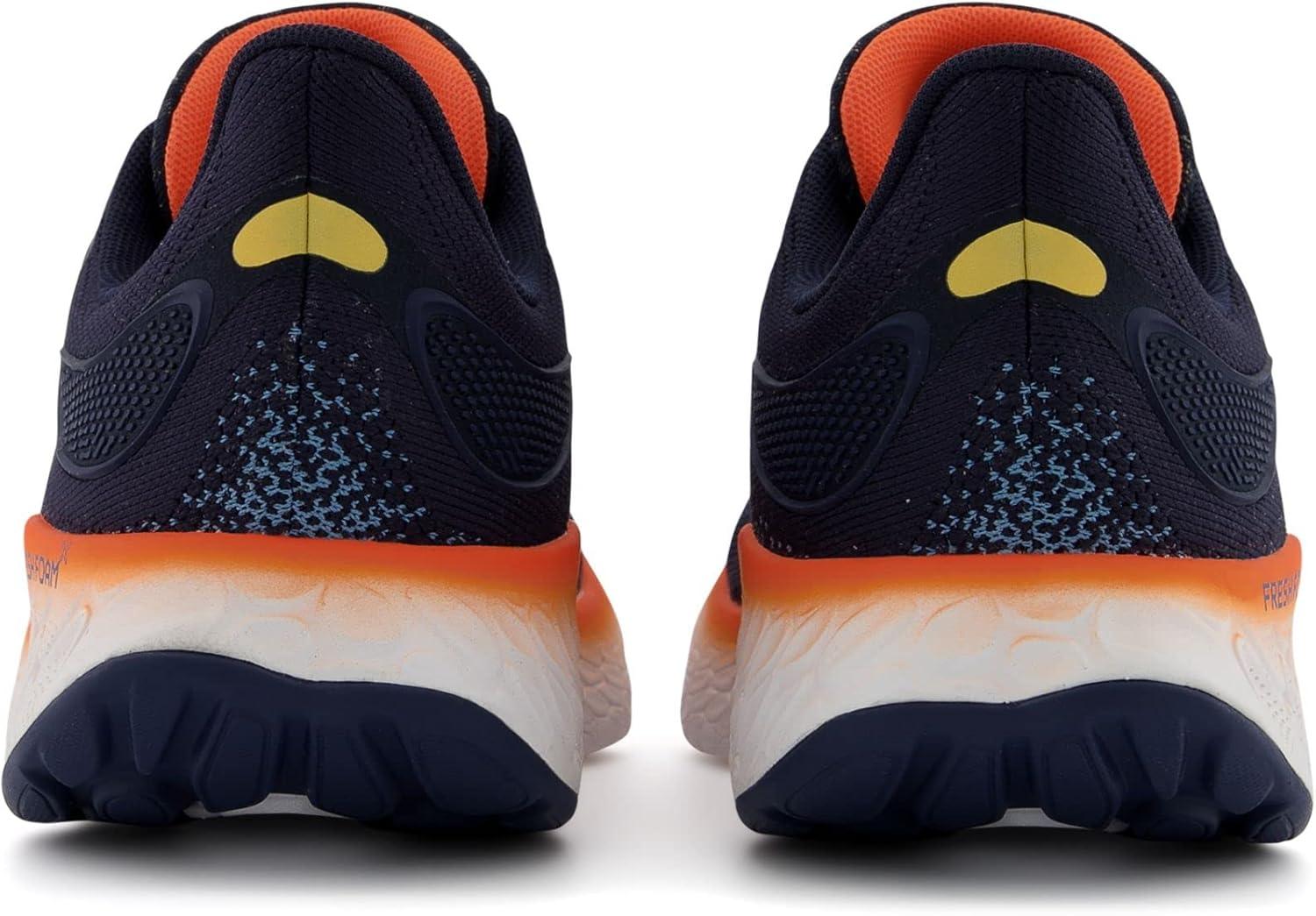 imageNew Balance Mens Fresh Foam 1080v6 Running ShoeEclipseVibrant OrangeSpring Tide