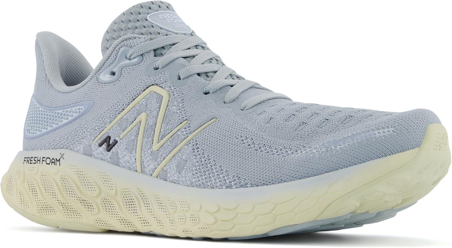 imageNew Balance Mens Fresh Foam 1080v6 Running ShoeLight SlateStarlightBone