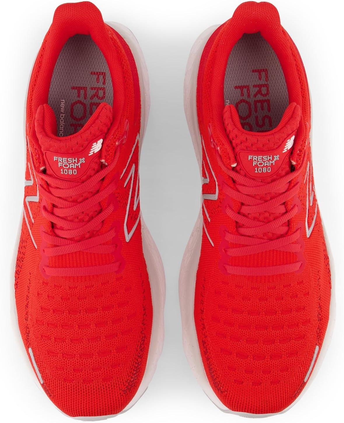 imageNew Balance Mens Fresh Foam 1080v6 Running ShoeRedRougered