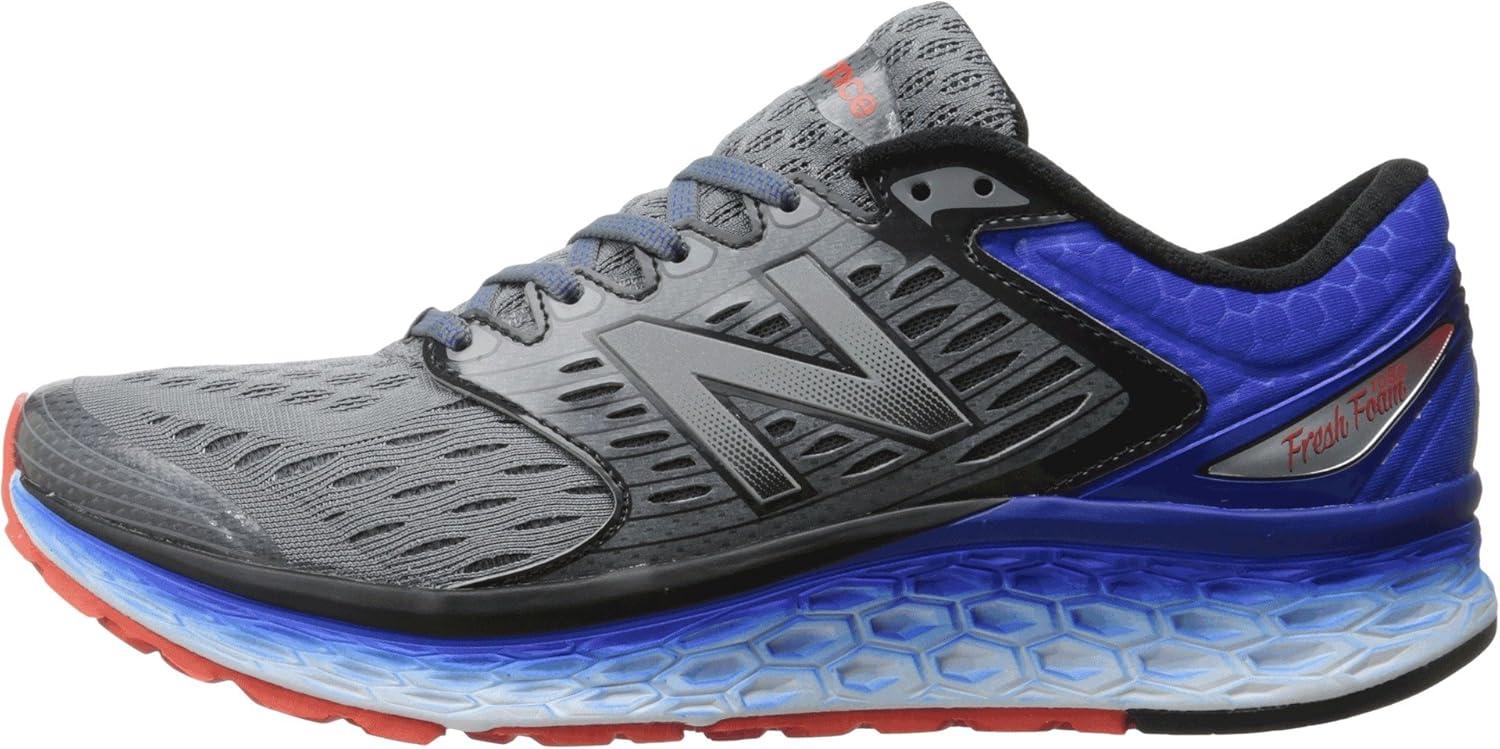 imageNew Balance Mens Fresh Foam 1080v6 Running ShoeSilverBlue