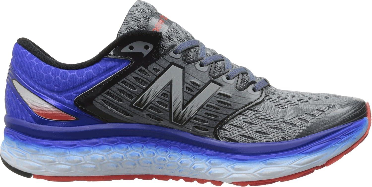 imageNew Balance Mens Fresh Foam 1080v6 Running ShoeSilverBlue