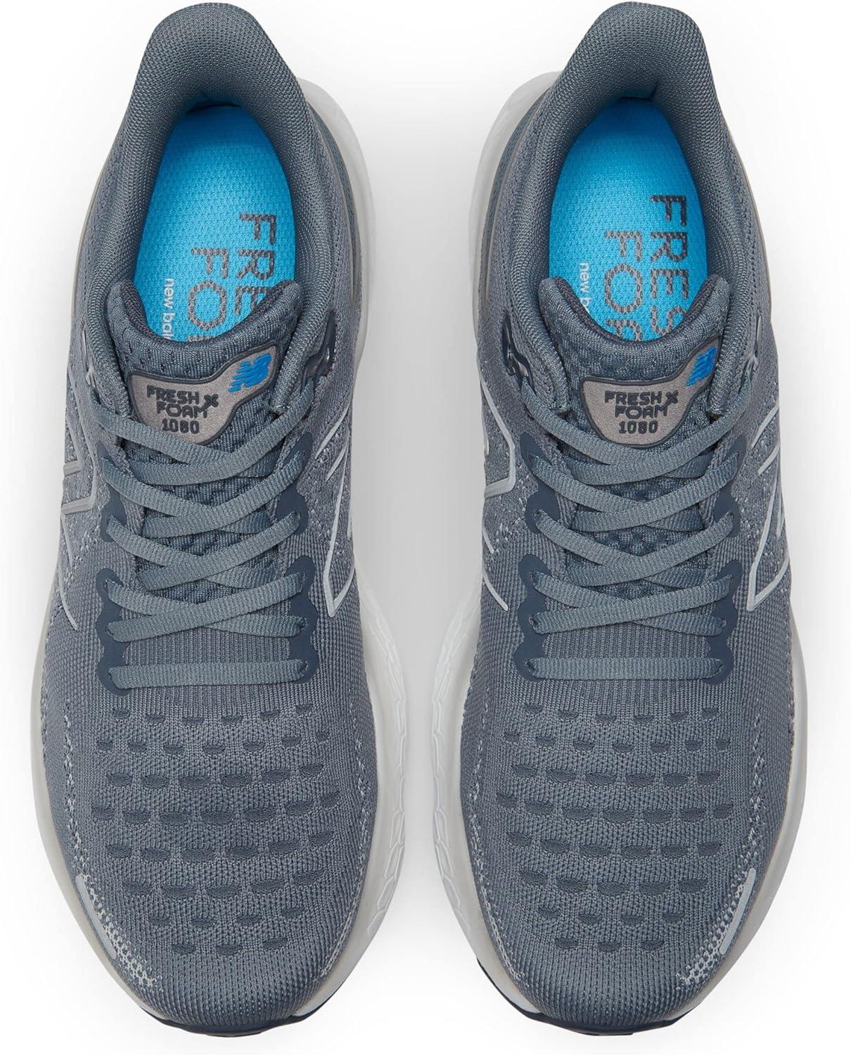 imageNew Balance Mens Fresh Foam 1080v6 Running ShoeSteelSerene BlueLead