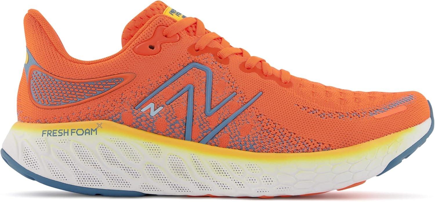 imageNew Balance Mens Fresh Foam 1080v6 Running ShoeVibrant OrangeSpring TideVibrant Apricot