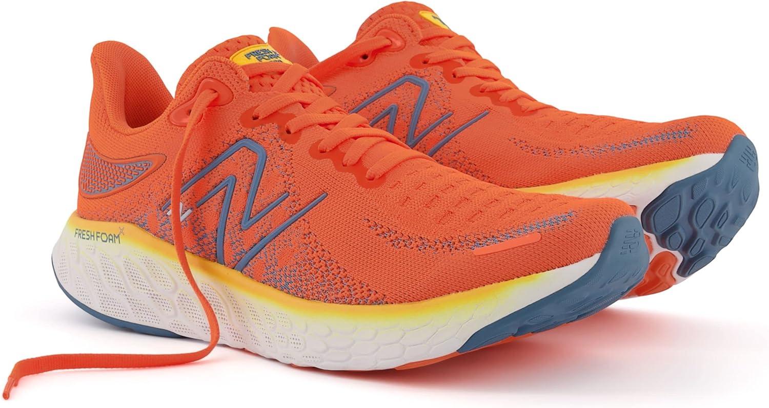 imageNew Balance Mens Fresh Foam 1080v6 Running ShoeVibrant OrangeSpring TideVibrant Apricot