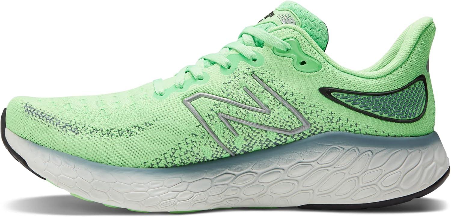 imageNew Balance Mens Fresh Foam 1080v6 Running ShoeVibrant SpringOcean Grey