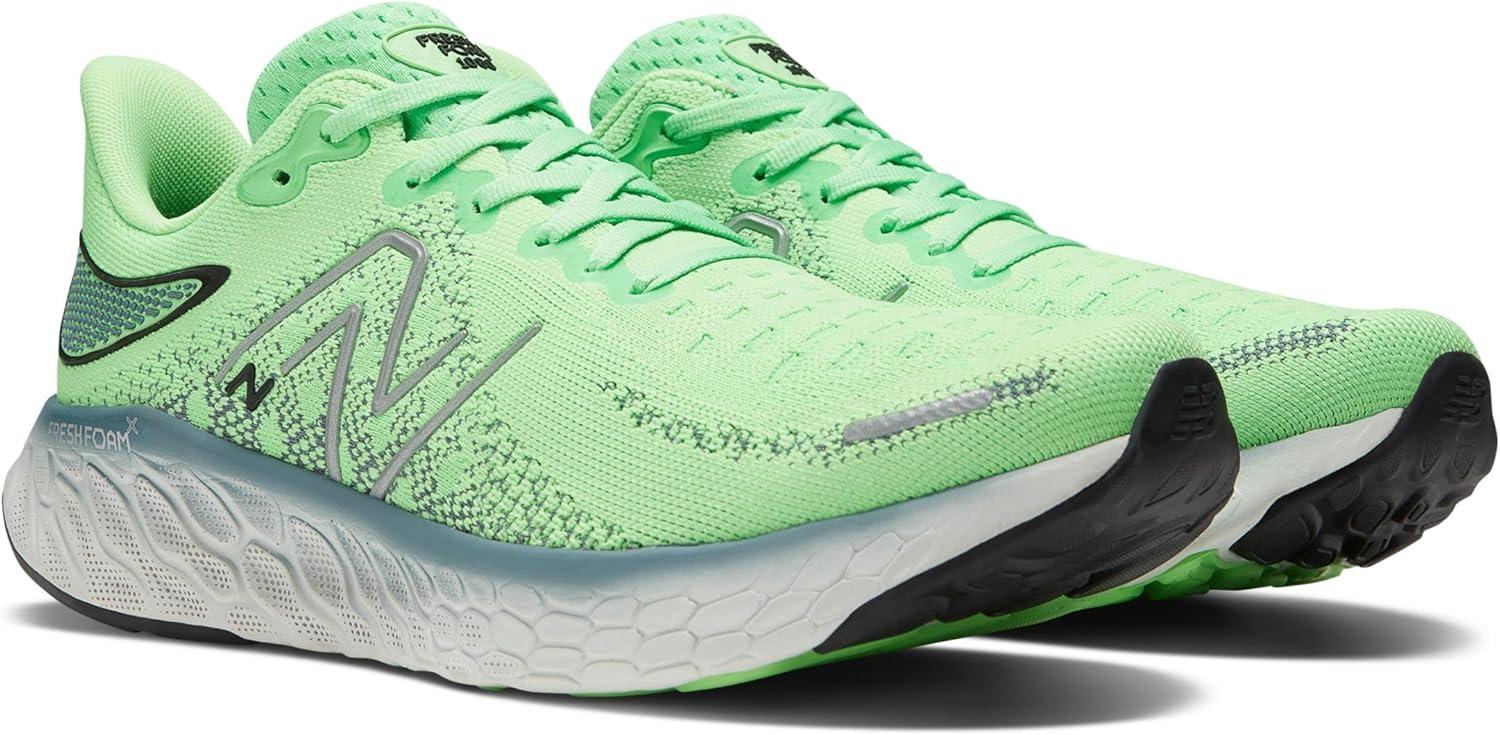 imageNew Balance Mens Fresh Foam 1080v6 Running ShoeVibrant SpringOcean Grey