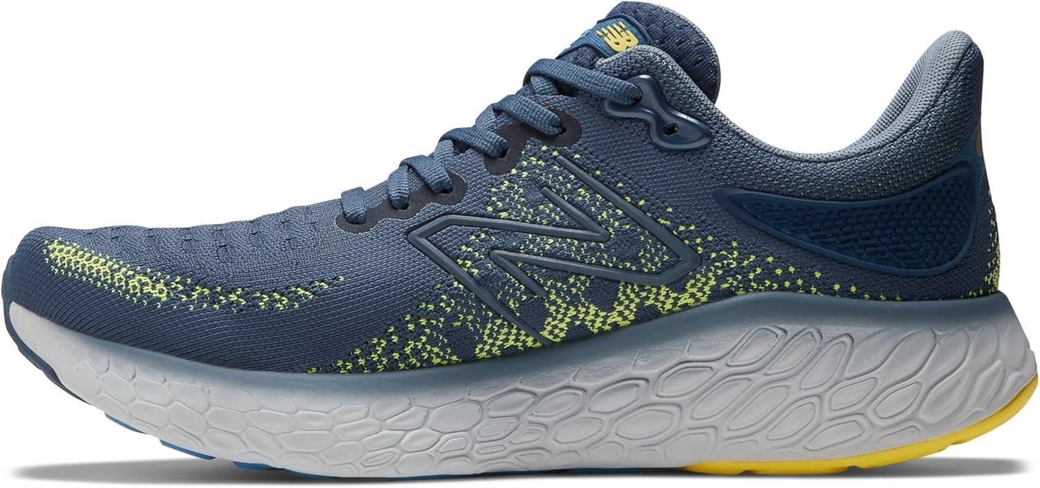 imageNew Balance Mens Fresh Foam 1080v6 Running ShoeVintage IndigoCosmic PineappleArctic Grey