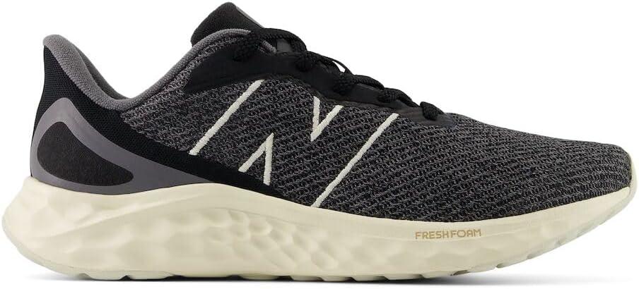 imageNew Balance Mens Fresh Foam Arishi V4Running ShoeBlackCastlerockAngora