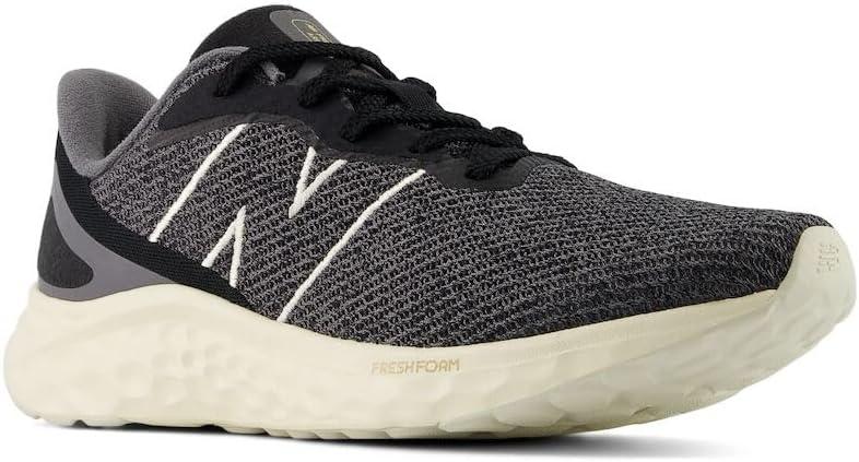imageNew Balance Mens Fresh Foam Arishi V4Running ShoeBlackCastlerockAngora