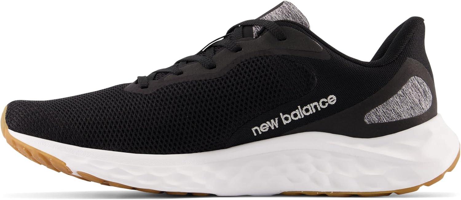 imageNew Balance Mens Fresh Foam Arishi V4Running ShoeBlackSilver MetallicGum 2