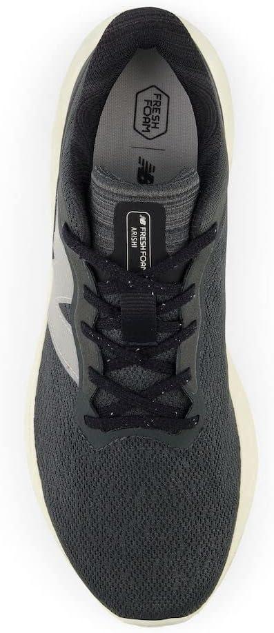imageNew Balance Mens Fresh Foam Arishi V4Running ShoeBlacktopAngora Fuzz