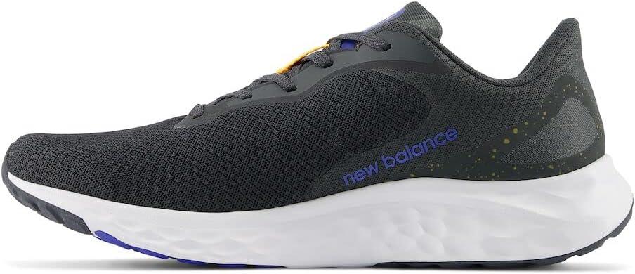 imageNew Balance Mens Fresh Foam Arishi V4Running ShoeBlacktopHot Marigold