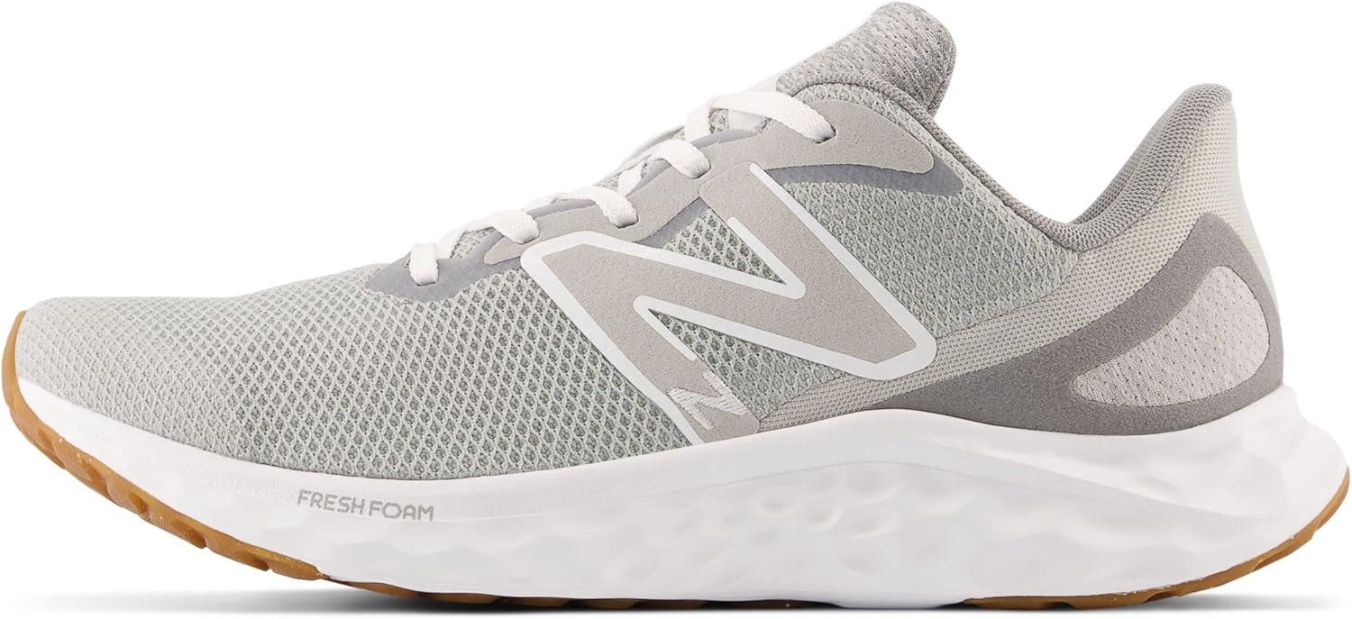 imageNew Balance Mens Fresh Foam Arishi V4Running ShoeGreyGum