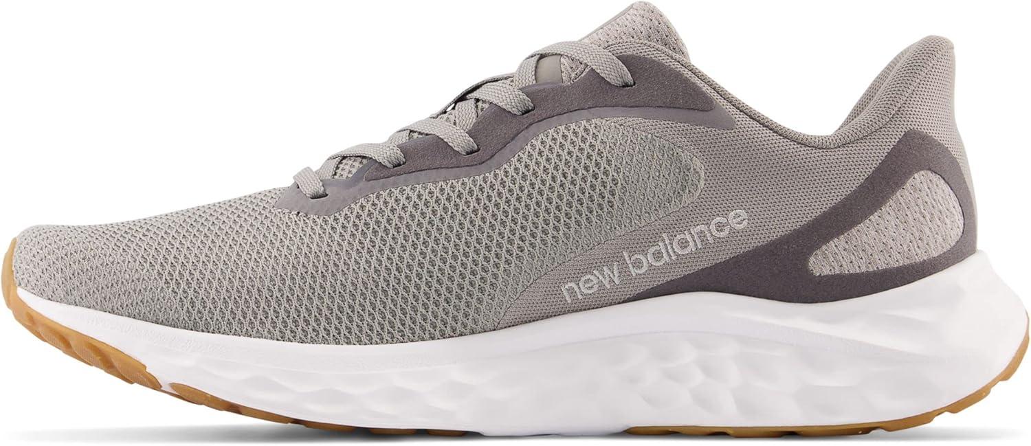 imageNew Balance Mens Fresh Foam Arishi V4Running ShoeMarbleheadCastlerockSilver Metallic