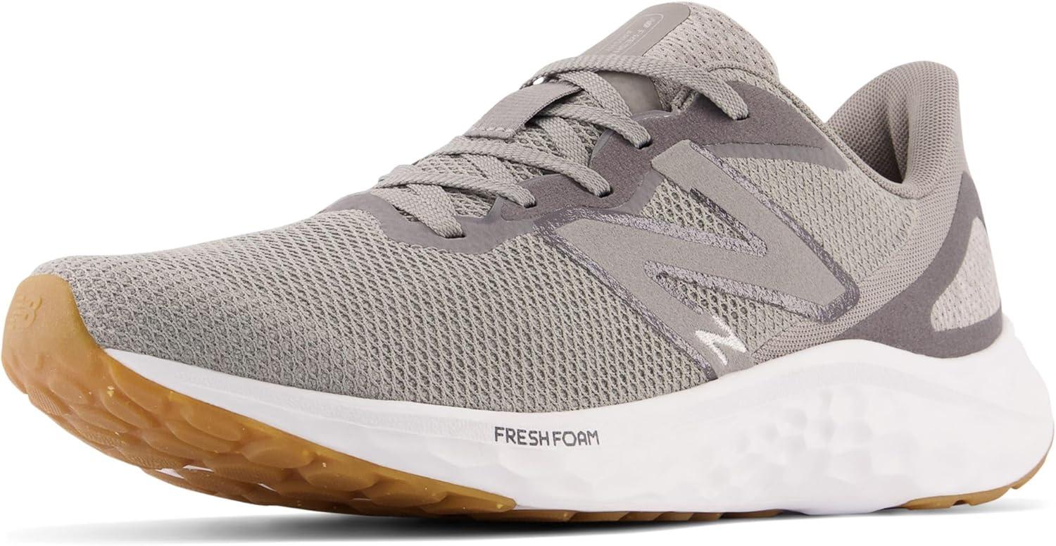 imageNew Balance Mens Fresh Foam Arishi V4Running ShoeMarbleheadCastlerockSilver Metallic