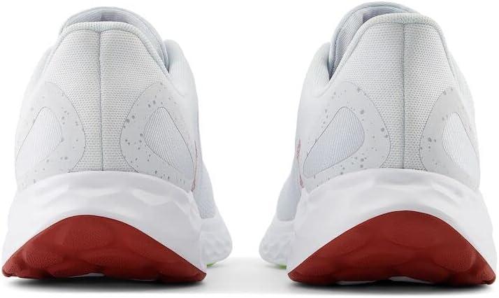 imageNew Balance Mens Fresh Foam Arishi V4Running ShoeQuartz GreyBrick Red