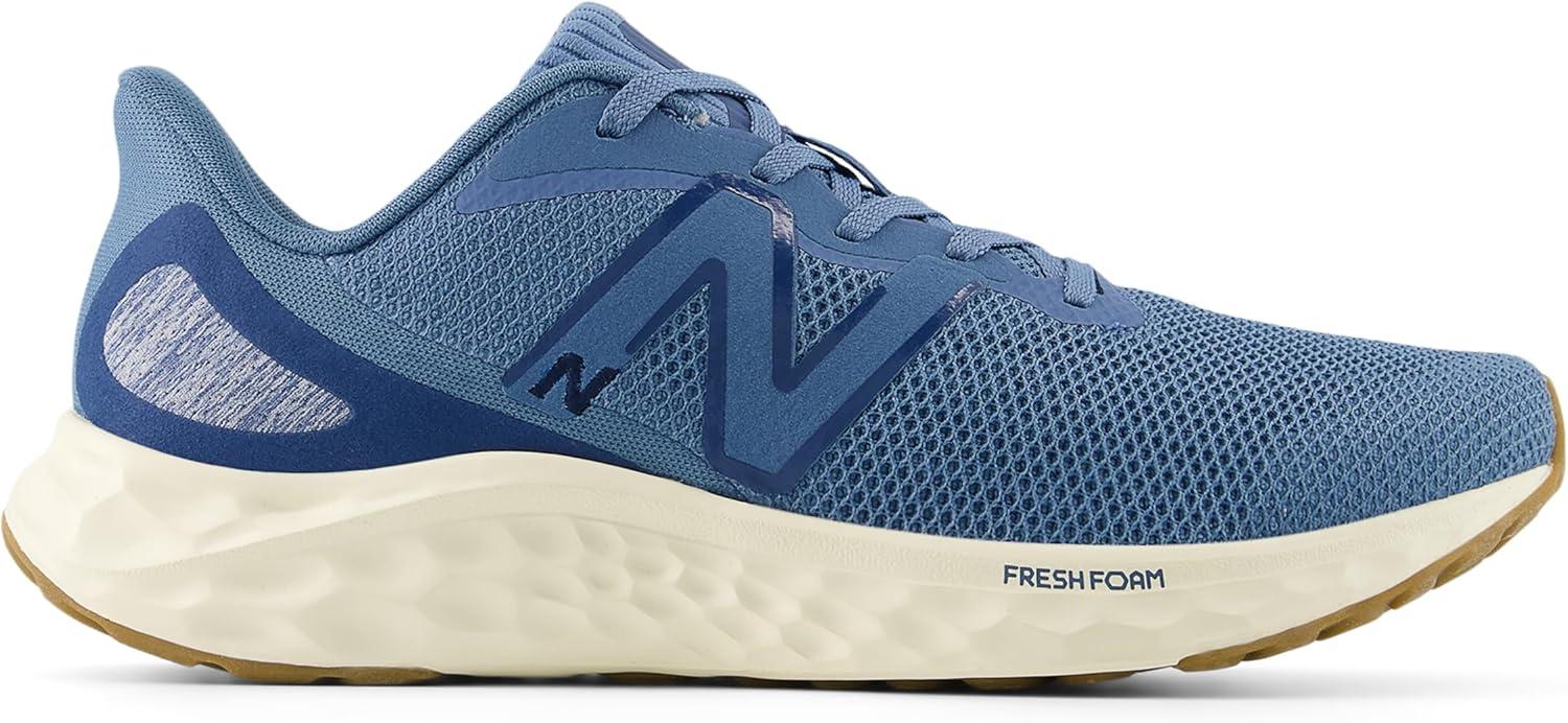 imageNew Balance Mens Fresh Foam Arishi V4Running ShoeShoreline BlueDark Shoreline BlueAngora