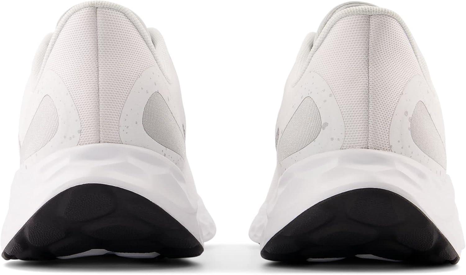 imageNew Balance Mens Fresh Foam Arishi V4Running ShoeWhiteLight AluminumSilver Metallic