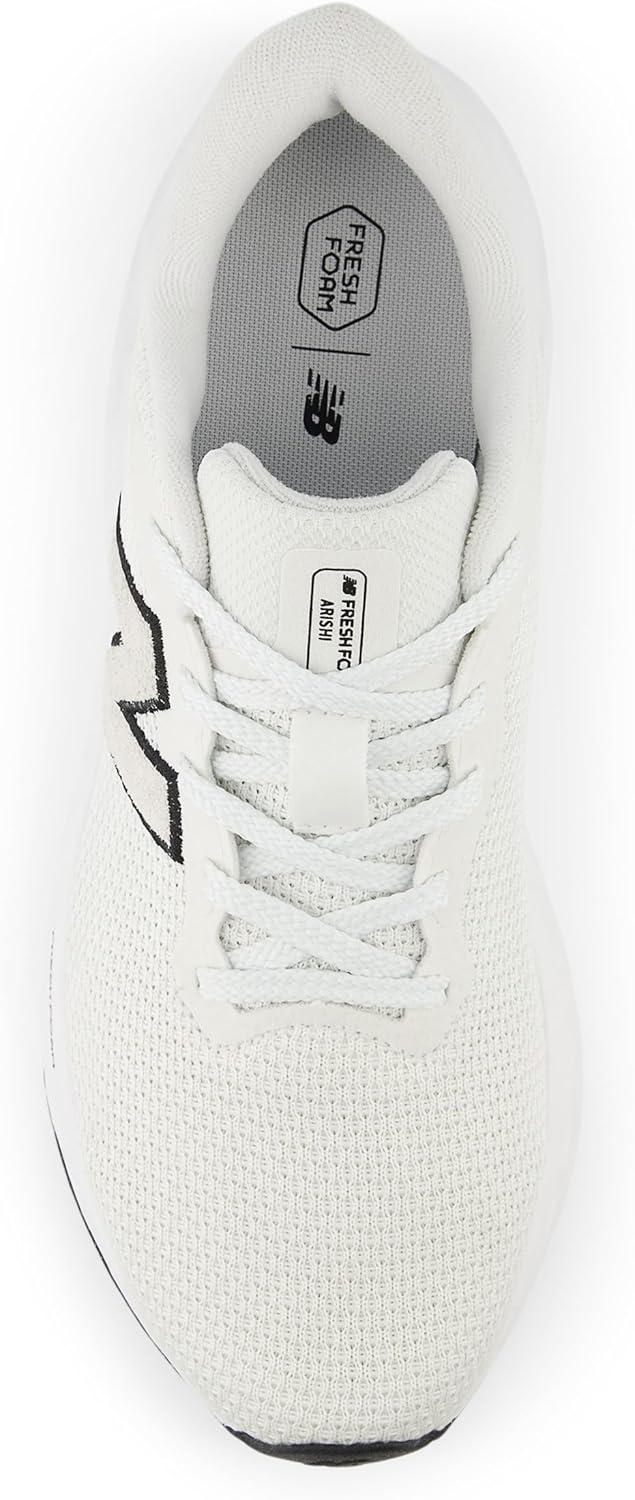 imageNew Balance Mens Fresh Foam Arishi V4Running ShoeWhiteReflectionBlack