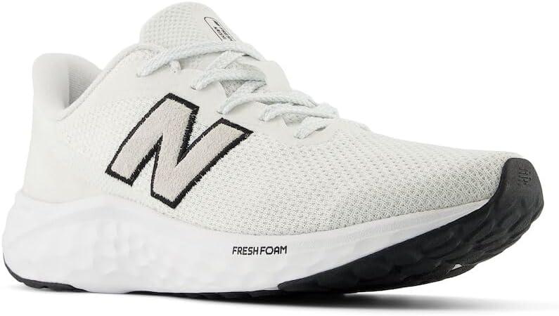 imageNew Balance Mens Fresh Foam Arishi V4Running ShoeWhiteReflectionBlack