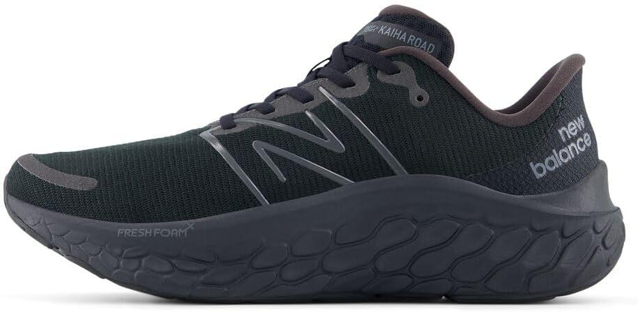 imageNew Balance Mens Fresh Foam Kaiha Road Running ShoeBlackCastlerockBlack Cement