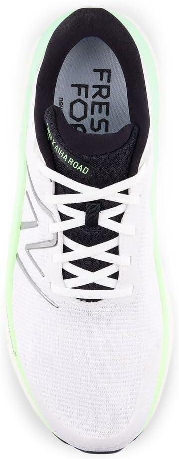 imageNew Balance Mens Fresh Foam Kaiha Road Running ShoeWhiteMint FlashAngora