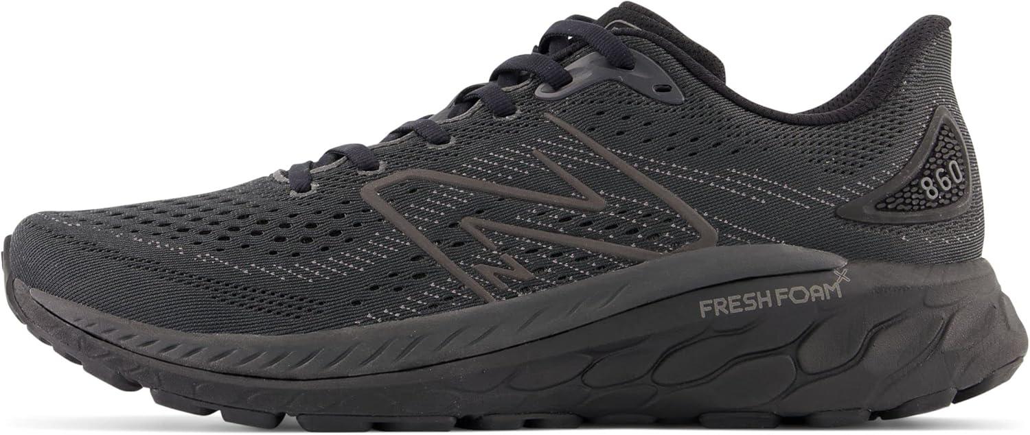 imageNew Balance Mens Fresh Foam X 860 V13BlackPhantomBlack Metallic