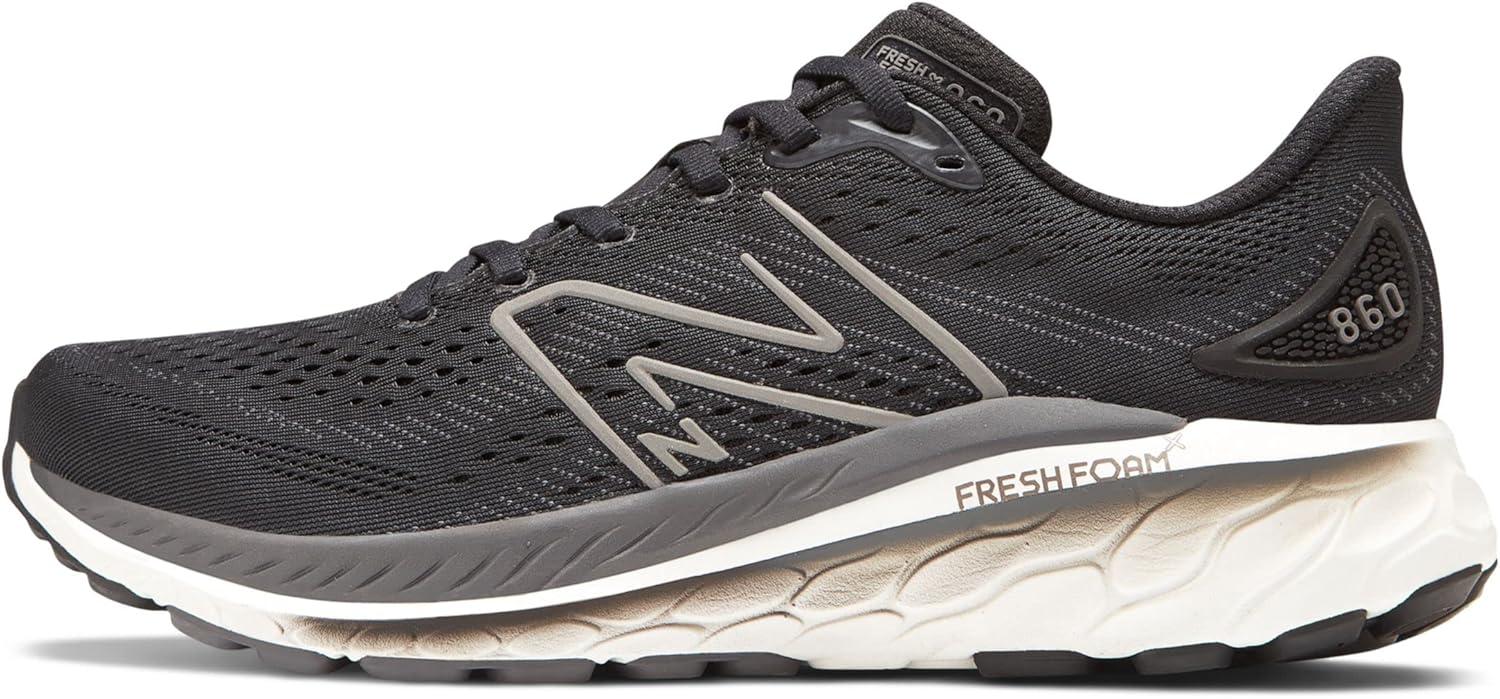 imageNew Balance Mens Fresh Foam X 860 V13BlackWhiteMagnet