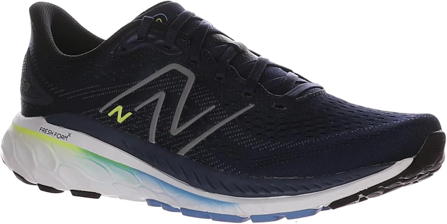 imageNew Balance Mens Fresh Foam X 860 V13Nb NavyDark Silver MetallicCosmic Pineapple