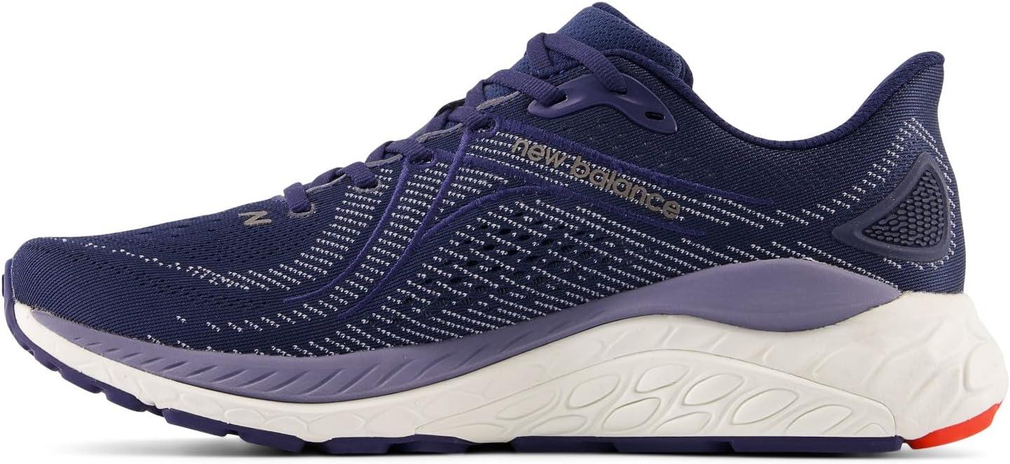 imageNew Balance Mens Fresh Foam X 860 V13Nb NavyGinger LemonNeo Flame