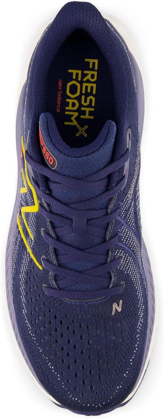 imageNew Balance Mens Fresh Foam X 860 V13Nb NavyGinger LemonNeo Flame