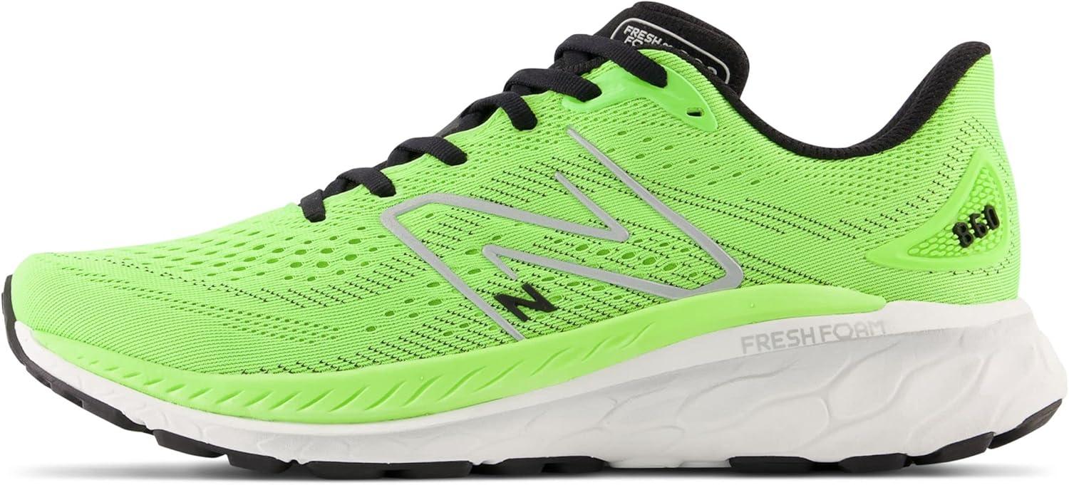imageNew Balance Mens Fresh Foam X 860 V13Pixel GreenBlackSilver Metallic
