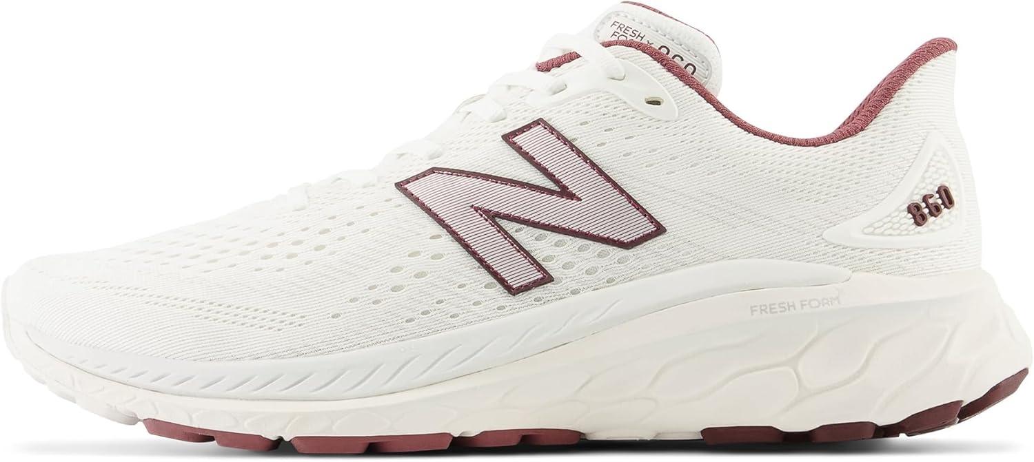 imageNew Balance Mens Fresh Foam X 860 V13Sea SaltWashed Burgundy