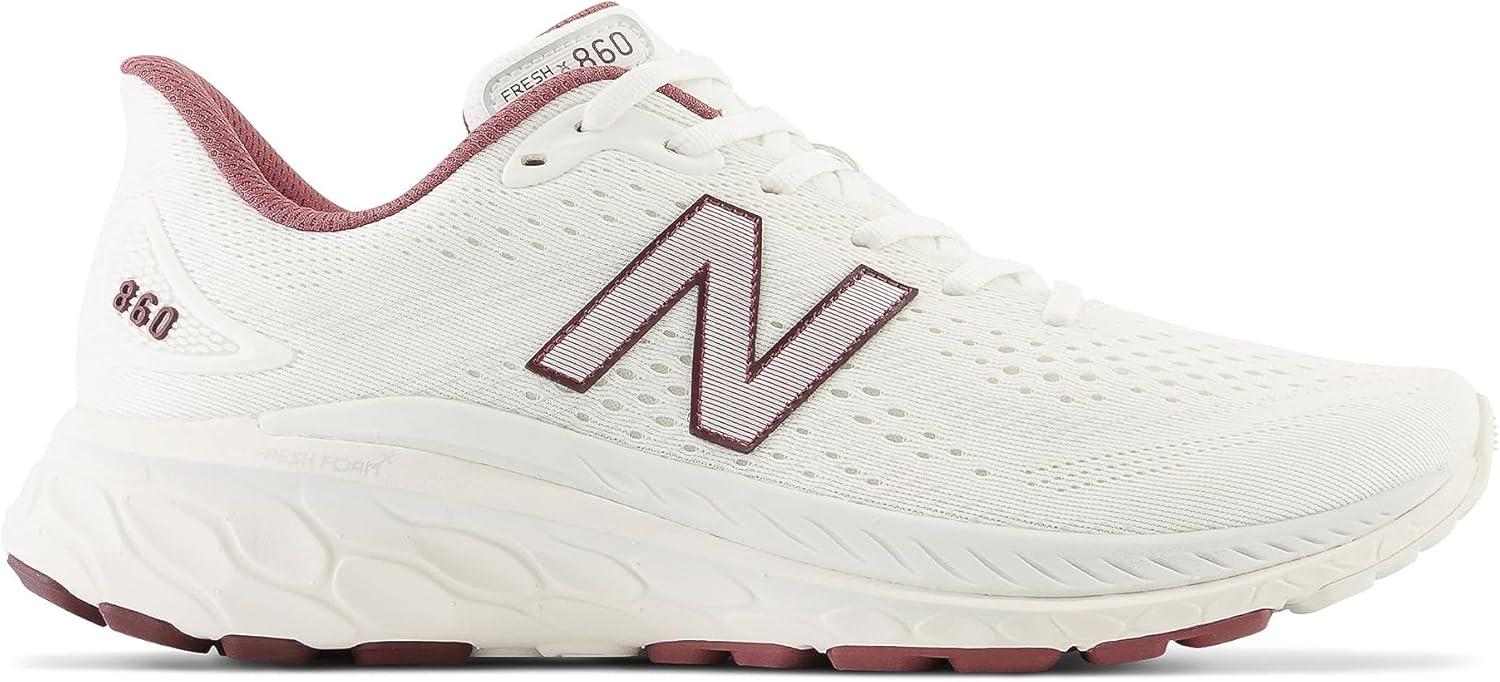 imageNew Balance Mens Fresh Foam X 860 V13Sea SaltWashed Burgundy