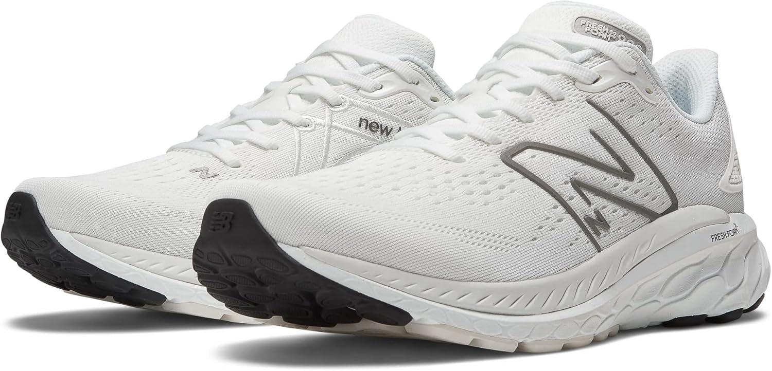 imageNew Balance Mens Fresh Foam X 860 V13WhiteDark Silver MetallicReflection