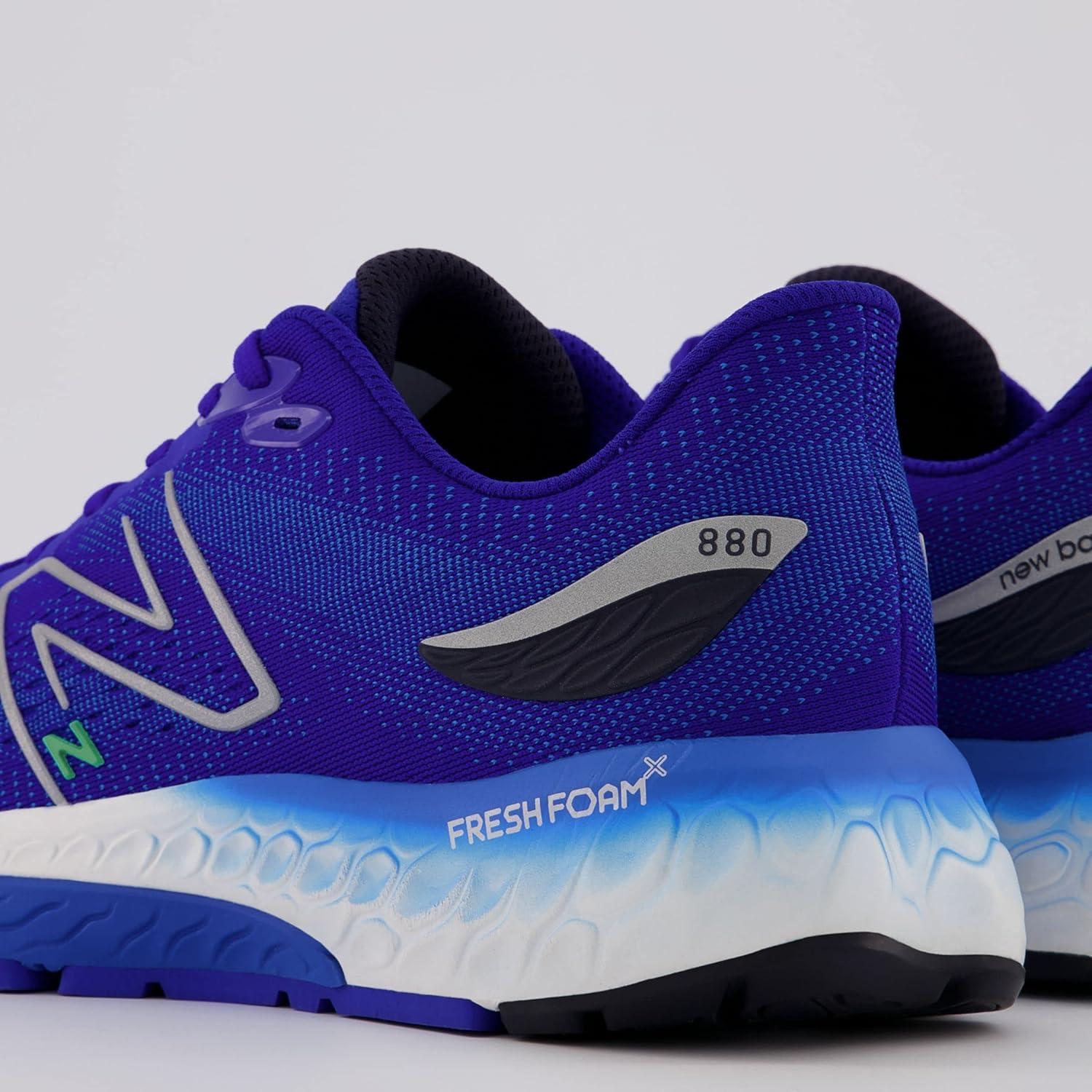 imageNew Balance Mens Fresh Foam X 880 V12Infinity BlueGreen Apple