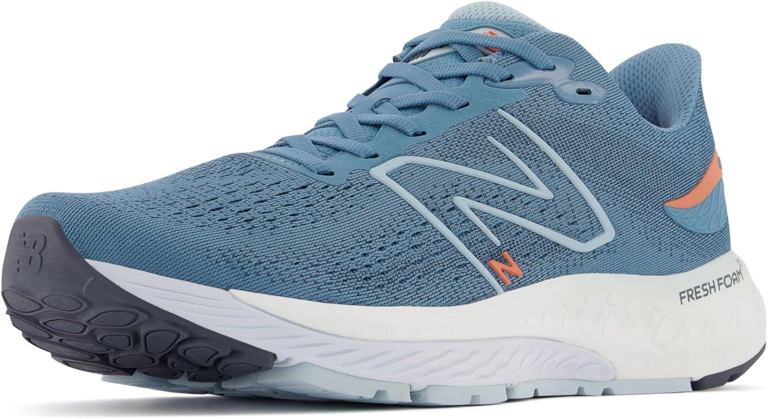 imageNew Balance Mens Fresh Foam X 880 V12Spring TideVibrant OrangeMorning Fog