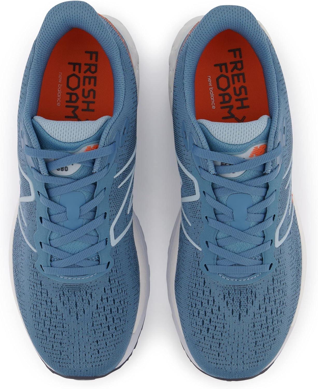 imageNew Balance Mens Fresh Foam X 880 V12Spring TideVibrant OrangeMorning Fog