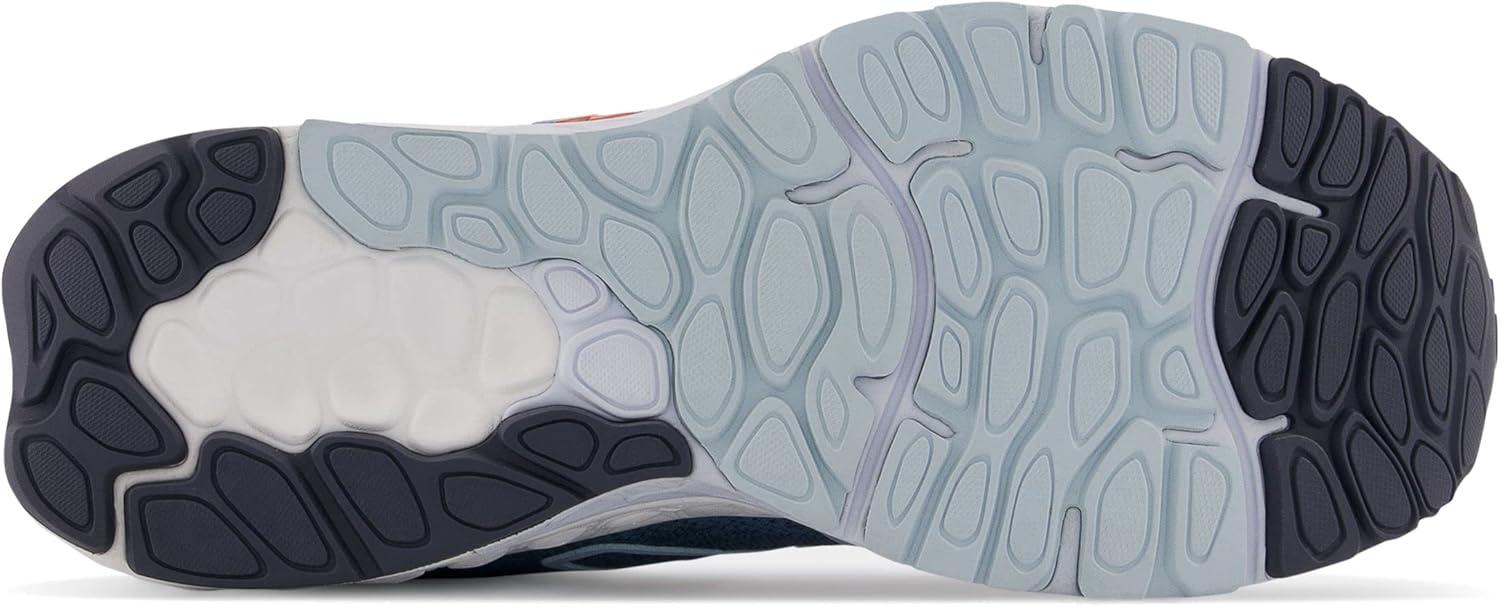 imageNew Balance Mens Fresh Foam X 880 V12Spring TideVibrant OrangeMorning Fog