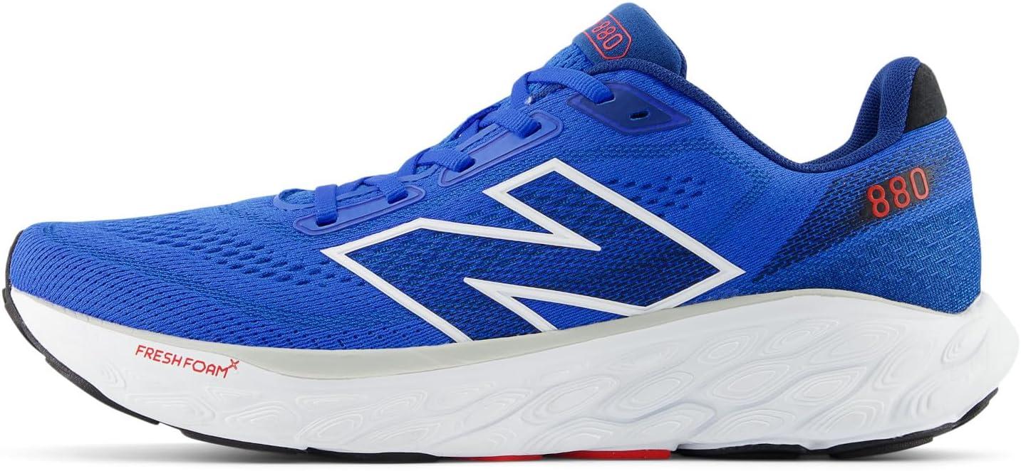 imageNew Balance Mens Fresh Foam X 880 V14 Running ShoeBlue OasisAtlantic BlueTrue Red