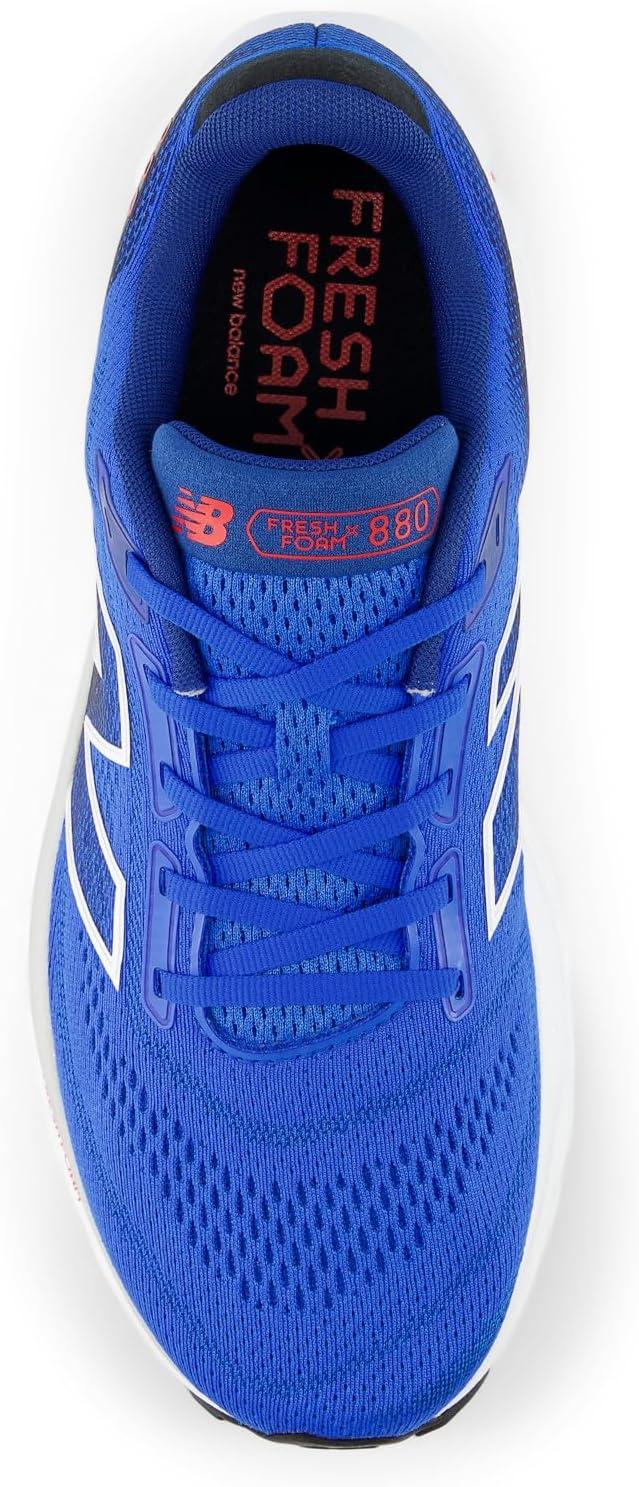 imageNew Balance Mens Fresh Foam X 880 V14 Running ShoeBlue OasisAtlantic BlueTrue Red
