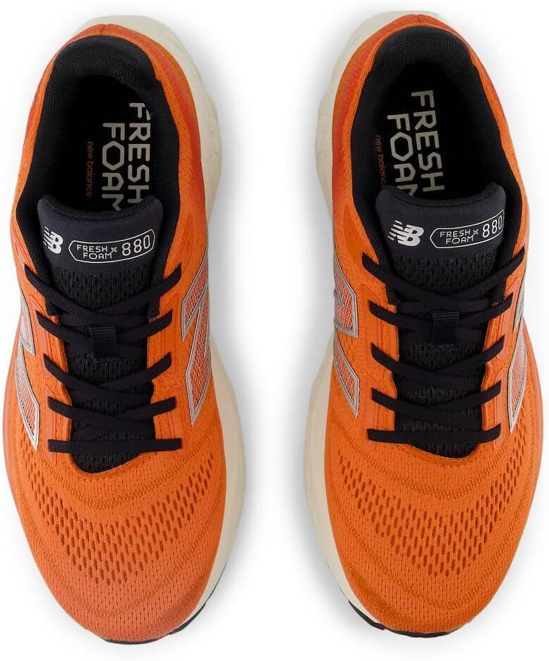 imageNew Balance Mens Fresh Foam X 880 V14 Running ShoeInfield ClaySilver MetallicBlack