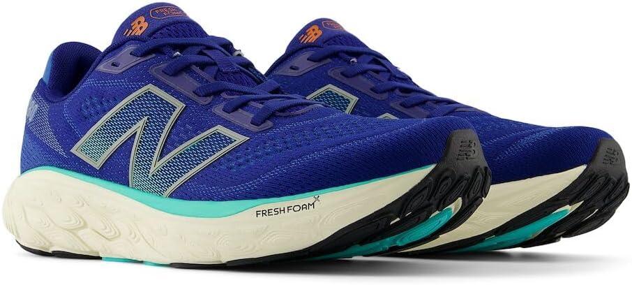 imageNew Balance Mens Fresh Foam X 880 V14 Running ShoeInkwellCyber JadeDark Silver Metallic