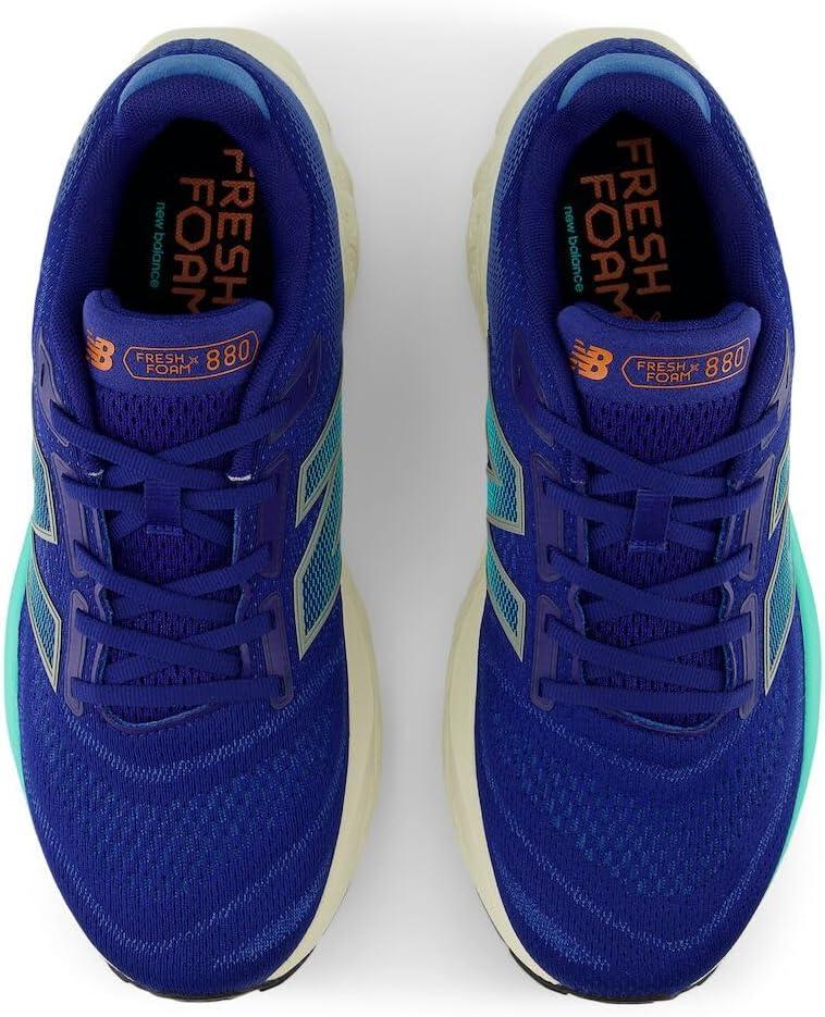 imageNew Balance Mens Fresh Foam X 880 V14 Running ShoeInkwellCyber JadeDark Silver Metallic