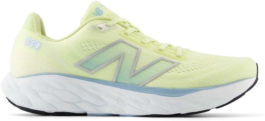 imageNew Balance Mens Fresh Foam X 880 V14 Running ShoeLimelightSilver MetallicChrome Blue