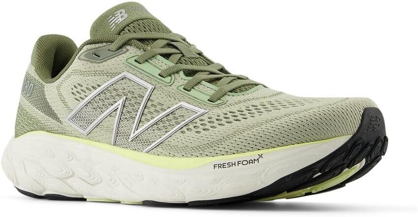 imageNew Balance Mens Fresh Foam X 880 V14 Running ShoeOlivineSilver MetallicLimelight